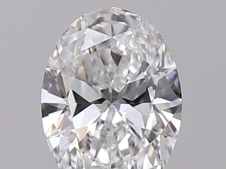 0.51 Carat Oval Cut Lab-Created Diamond For Sale