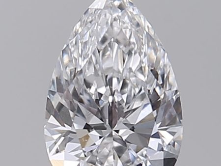 0.51 Carat Pear Cut Lab-Created Diamond For Sale