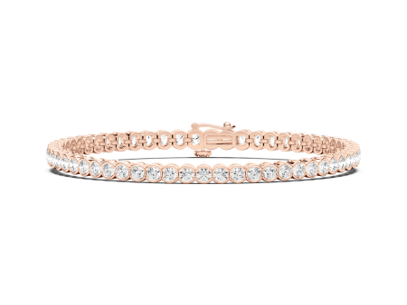 Bezel Set Tennis Bracelet Online Hot Sale