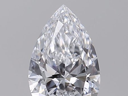 0.51 Carat Pear Cut Lab-Created Diamond For Sale