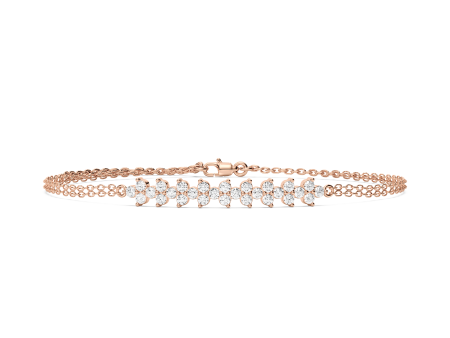 Fancy Diamond Chain Bracelet Online