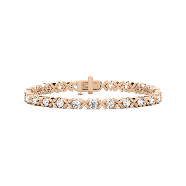 Classic  XO  Diamond Link Bracelet Online Hot Sale