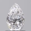 0.69 Carat Pear Cut Lab-Created Diamond Hot on Sale