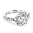 Diamond Entwined Wedding Set on Sale