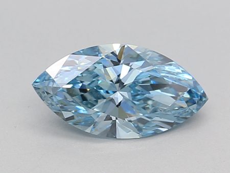 1.00 Carat Marquise Cut Lab-Created Diamond For Sale