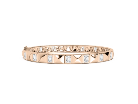 Pyramid Stud Bangle Cheap