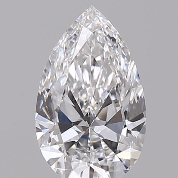 0.60 Carat Pear Cut Lab-Created Diamond For Sale