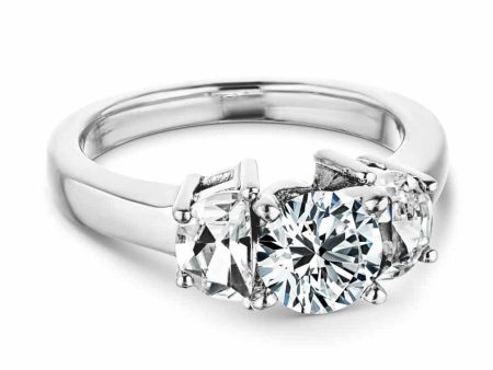 Celestial Three Stone Engagement Ring For Discount