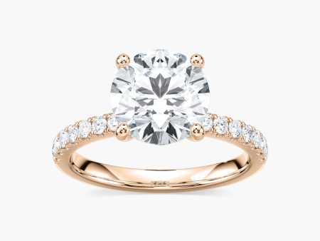 Classic Hidden Halo Ring Online Sale