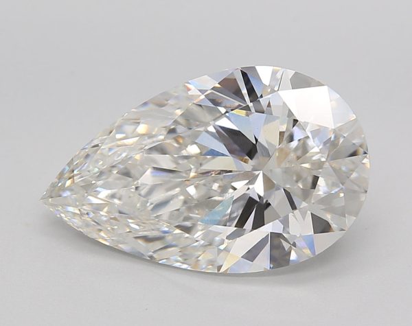 5.25 Carat Pear Cut Lab-Created Diamond Discount