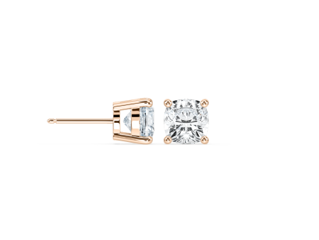 Cushion Cut Stud Earrings Online Sale