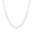 Diamond Tennis Necklace with Dangles Online Hot Sale