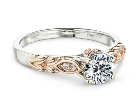 Chapman Two Tone Engagement Ring For Sale