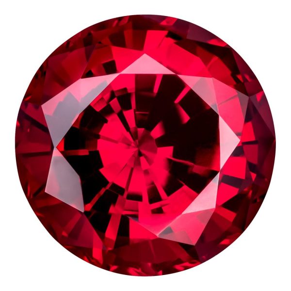 0.25 Carat Round Cut Lab-Created Ruby Discount