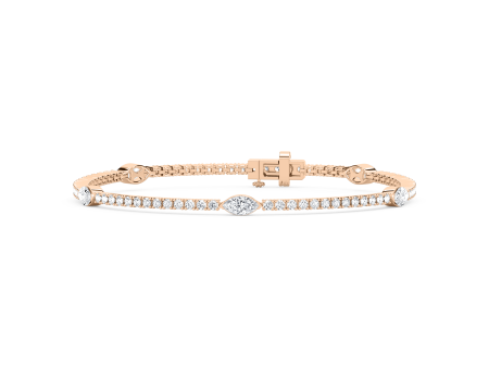 5 Station Tennis Bracelet Online