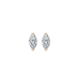 Marquise Chevron Stud Earrings Online