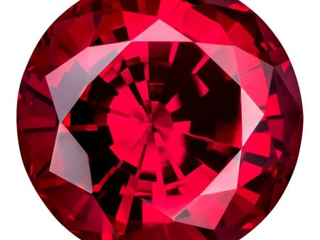 0.50 Carat Round Cut Lab-Created Ruby Fashion