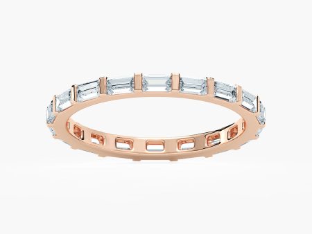 Baguette Lab Grown Diamond Eternity Band Fashion