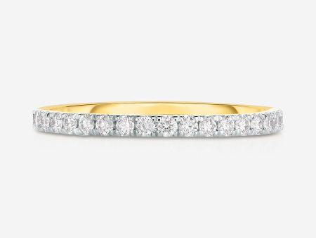 1.6 mm Perfect Pavé Diamond Ring Online now